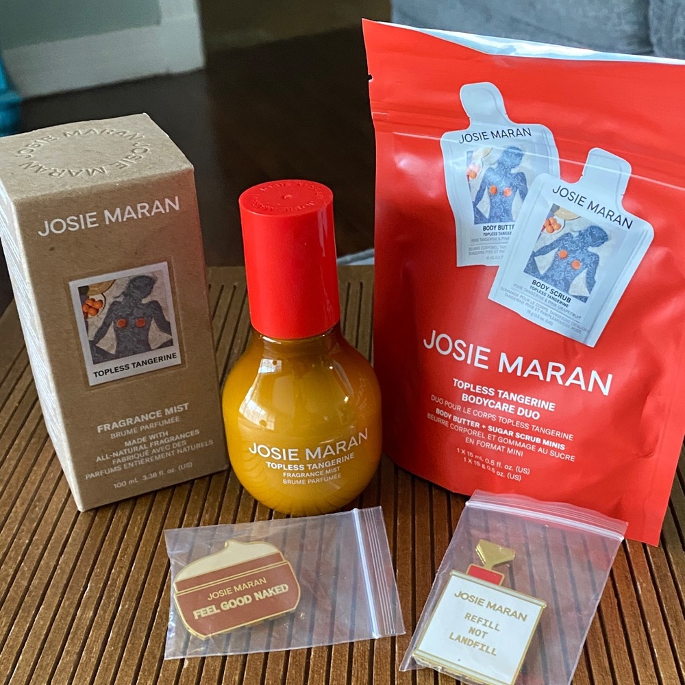 Josie Maran Topless Tangerine 🍊 Set - Picture 2 of 4